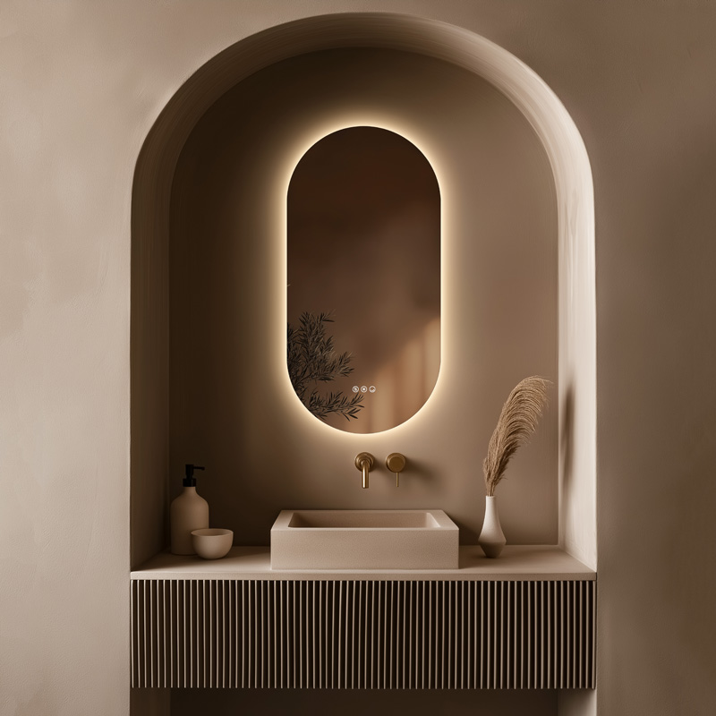 Claris Capsule Illuminated Mirror